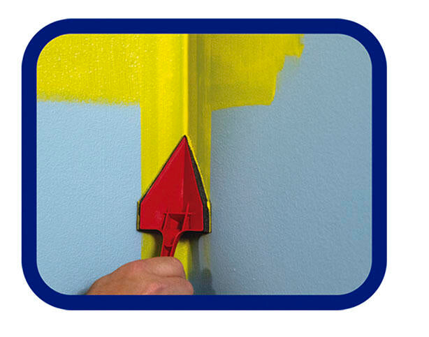 Rodillo de pintura recargable con palo extensible para áreas difíciles