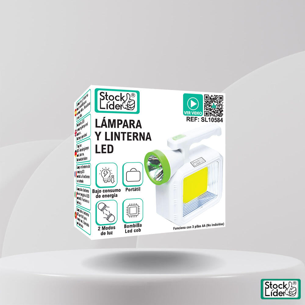 Lámpara y linterna LED