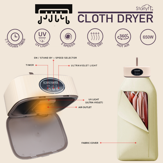 Cloth Dryer - Secadora de ropa portátil