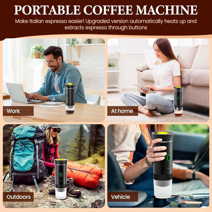 Cafetera Expresó Portátil Capsulas 3 en 1