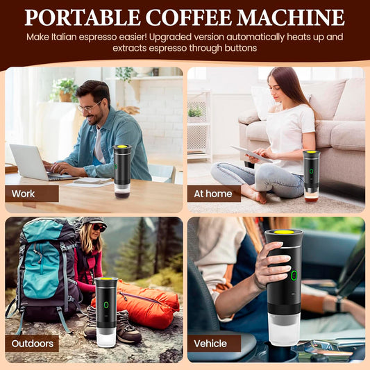 Cafetera Expresó Portátil Capsulas 3 en 1