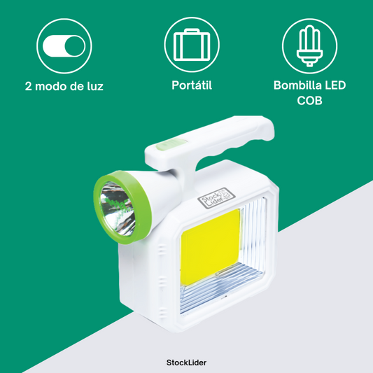 Lámpara y linterna LED